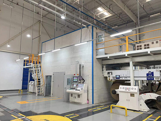 璧山瓦楞机房噪声治理3